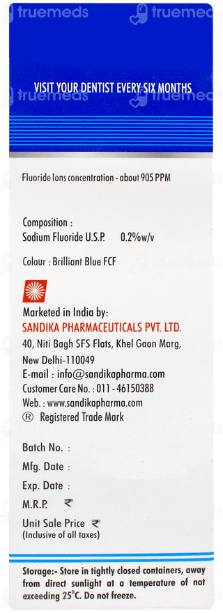 Proflo Anticavity Mouth Rinse Solution 180ml