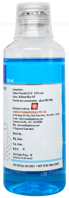 Proflo Anticavity Mouth Rinse Solution 180ml