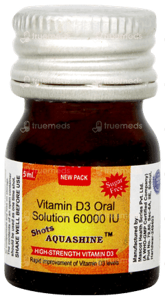 Aquashine Shots Sugar Free Solution 5ml