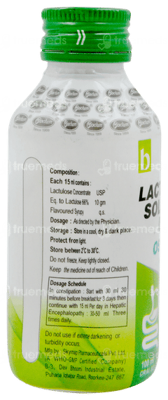 Osolac Lemon Flavour Solution 100ml