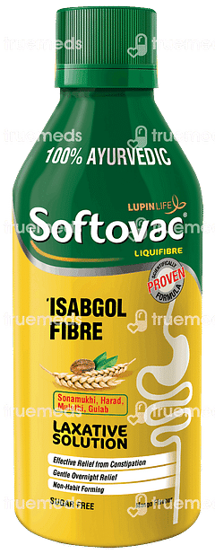 Softovac Liquifibre Mango Flavour Sugar Free Solution 225ml Softovac Liquifibre Mango Flavour Sugar Free Solution 225ml