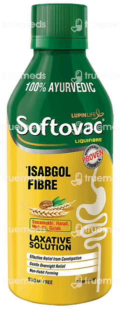 Softovac Liquifibre Mango Flavour  Sugar Free Solution 225ml