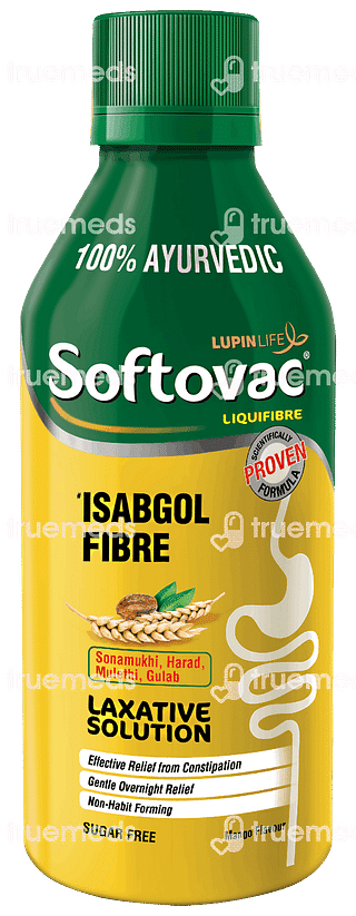 Softovac Liquifibre Mango Flavour  Sugar Free Solution 225ml