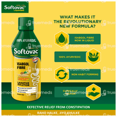 Softovac Liquifibre Mango Flavour Sugar Free Solution 225ml