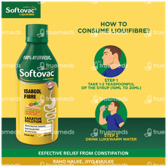 Softovac Liquifibre Mango Flavour Sugar Free Solution 225ml