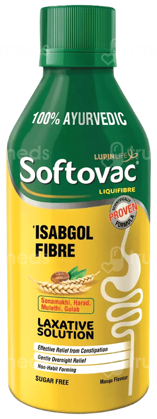Softovac Liquifibre Mango Flavour Sugar Free Solution 225Ml