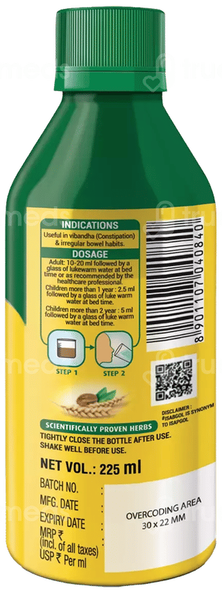 Softovac Liquifibre Mango Flavour Sugar Free Solution 225Ml