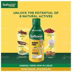 Softovac Liquifibre Mango Flavour Sugar Free Solution 225Ml