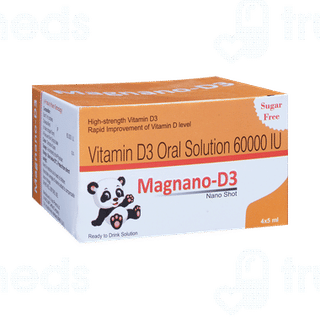 Magnano D3 Nano Shot Sugar Free 5ml Pack Of 4 Solution