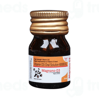 Magnano D3 Nano Shot Sugar Free 5ml Pack Of 4 Solution