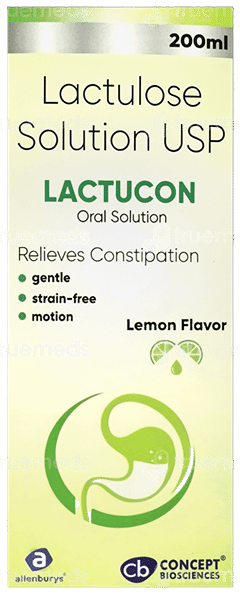 Lactucon Lemon Flavour Solution 200Ml