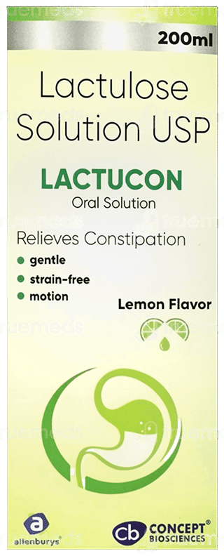 Lactucon Lemon Flavour Solution 200Ml