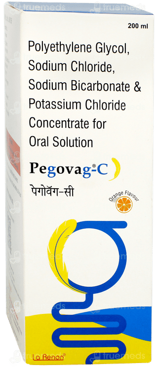 Pegovag C Orange Flavour Solution 200ml