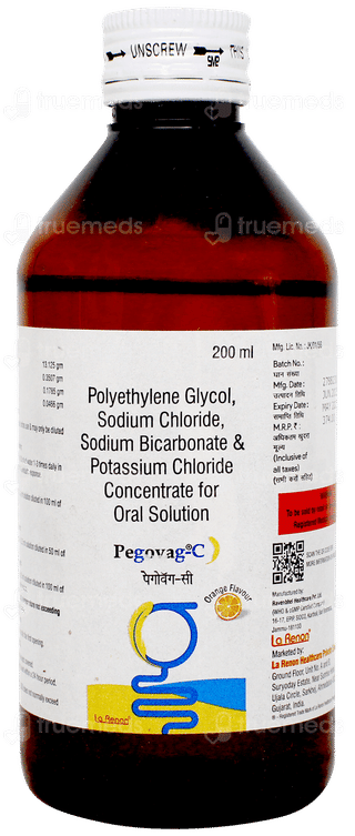 Pegovag C Orange Flavour Solution 200ml