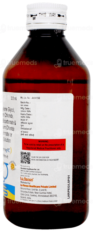 Pegovag C Orange Flavour Solution 200ml