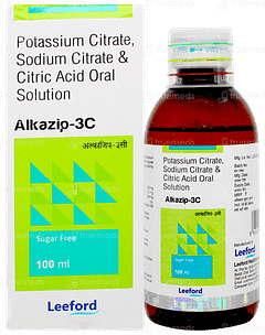 Alkazip 3c Sugar Free Solution 100ml