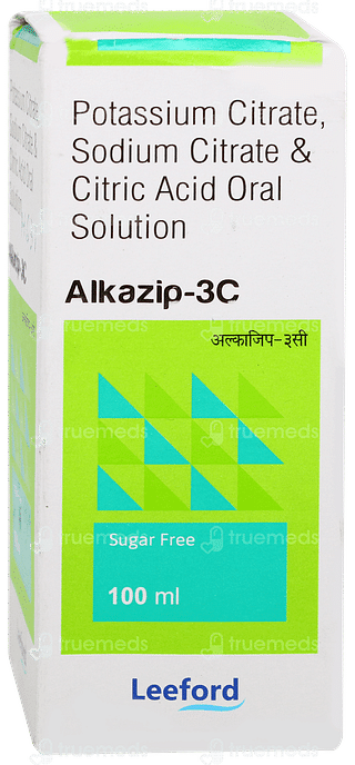 Alkazip 3c Sugar Free Solution 100ml