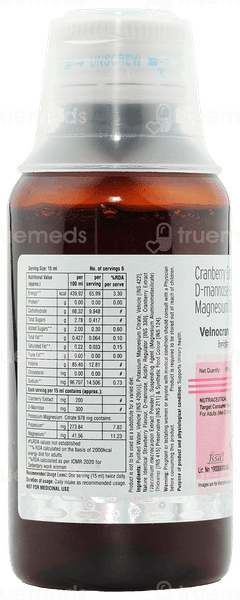 Velnocran Strawberry Flavour Solution 100Ml