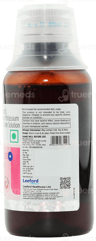Velnocran Strawberry Flavour Solution 100Ml