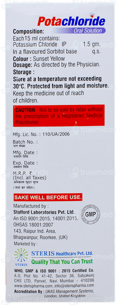 Potachloride Solution 200ml