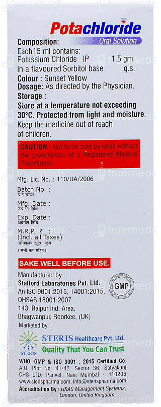 Potachloride Solution 200ml