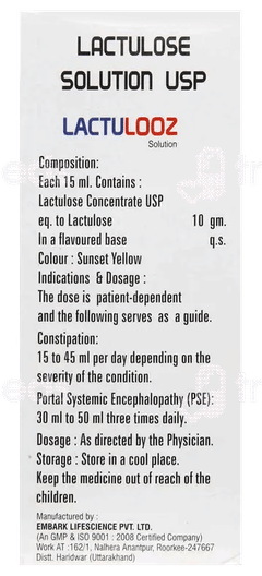 Lactulooz Solution 200Ml