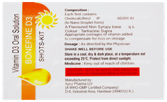 Bonefine D3 Shots Kit Sugar Free Solution 5ml