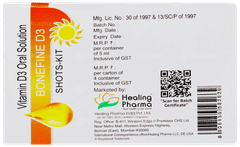 Bonefine D3 Shots Kit Sugar Free Solution 5ml