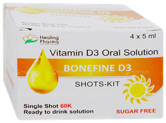 Bonefine D3 Shots Kit Sugar Free Solution 5ml