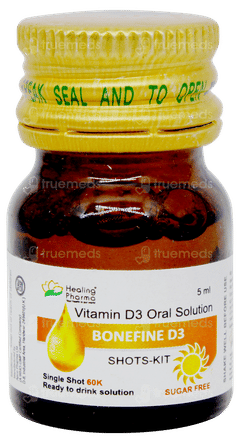 Bonefine D3 Shots Kit Sugar Free Solution 5ml