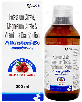 Alkaston B6 Raspberry Flavour Sugar Free Solution 200ml