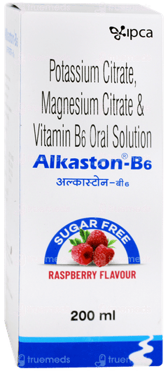 Alkaston B6 Raspberry Flavour Sugar Free Solution 200ml Alkaston B6 Raspberry Flavour Sugar Free Solution 200ml