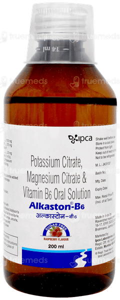 Alkaston B6 Raspberry Flavour Sugar Free Solution 200ml Alkaston B6 Raspberry Flavour Sugar Free Solution 200ml