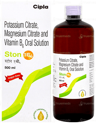 Ston 1b6 Pineapple Flavour Sugar Free Solution 500ml
