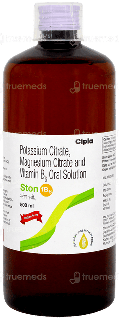 Ston 1b6 Pineapple Flavour Sugar Free Solution 500ml Ston 1b6 Pineapple Flavour Sugar Free Solution 500ml