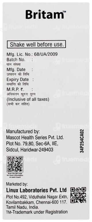 Britam Solution 100ml