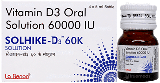 Solhike D3 60K Solution 5Ml