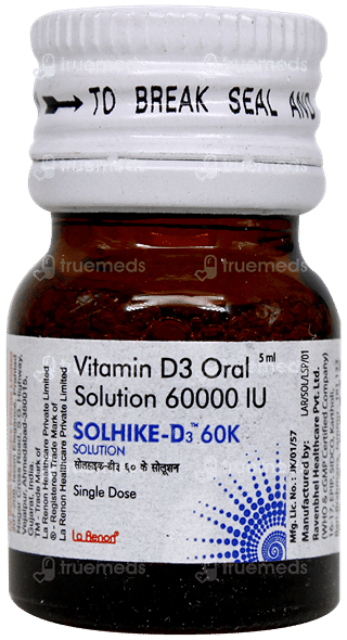 Solhike D3 60K Solution 5Ml