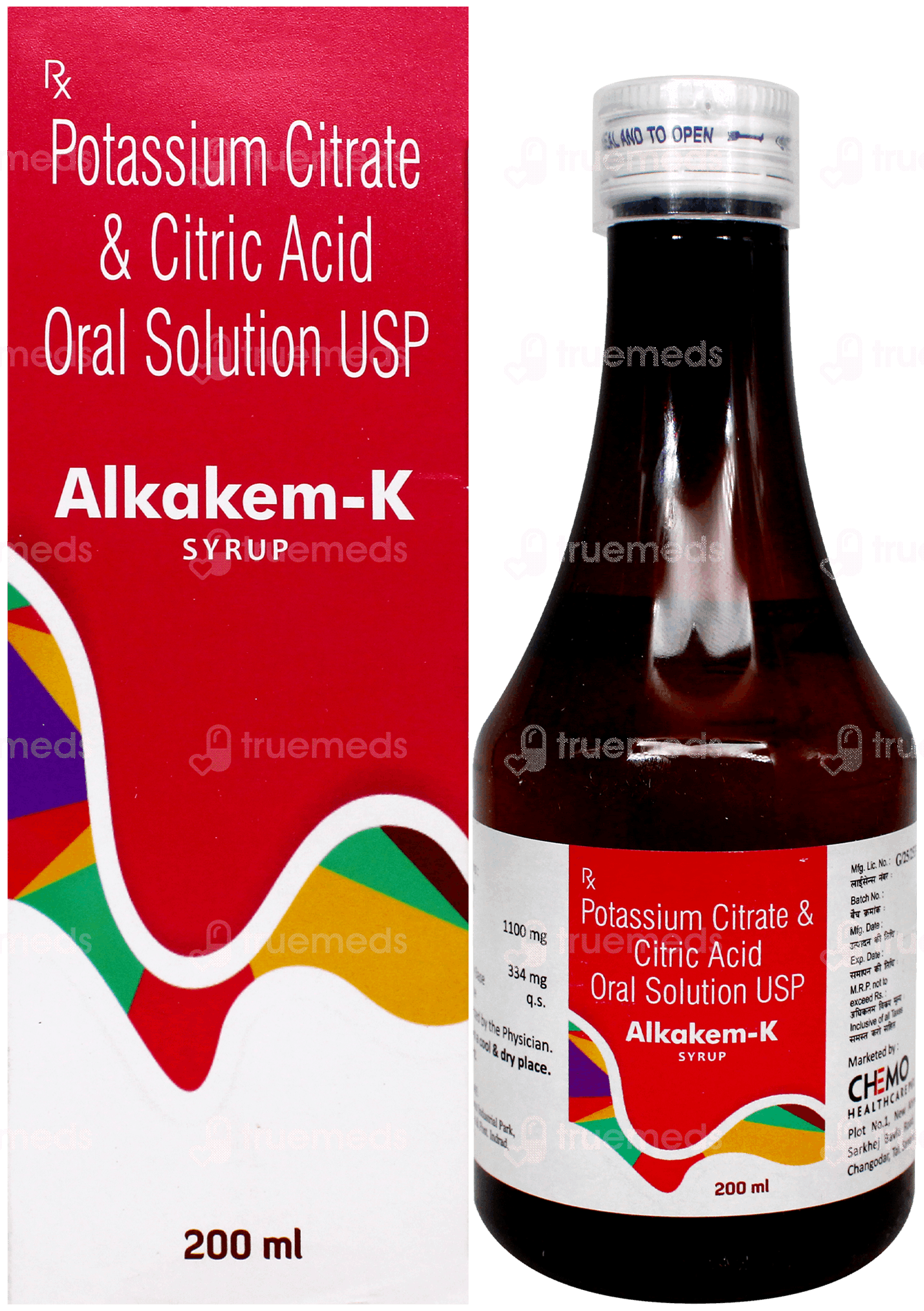 Alkakem K Syrup 200ml - Uses, Side Effects, Dosage, Price | Truemeds