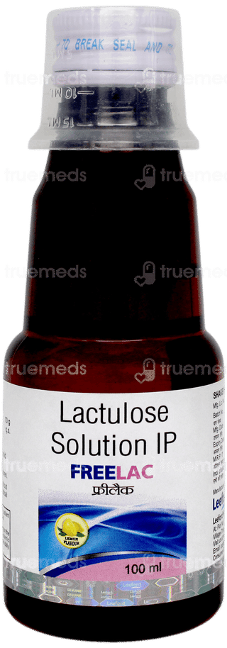 Freelac Lemon Flavour Solution 100ml