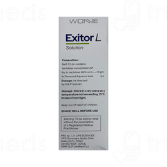 Exitor L Sugar Free Solution 200ml