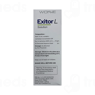 Exitor L Sugar Free Solution 200ml