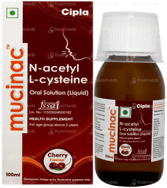 Mucinac Cherry Flavour Solution 100ml