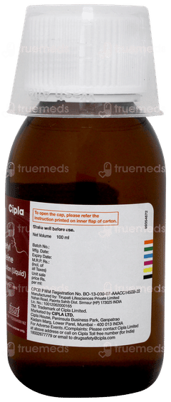 Mucinac Cherry Flavour Solution 100ml