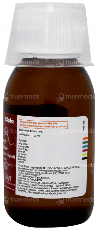 Mucinac Cherry Flavour Solution 100ml