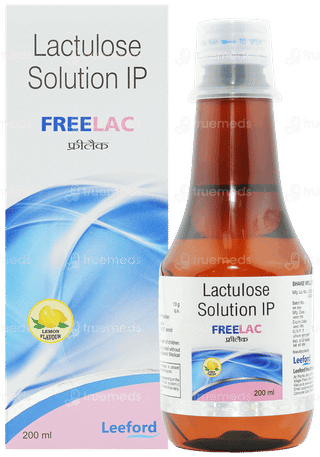 Freelac Lemon Flavour Solution 200Ml
