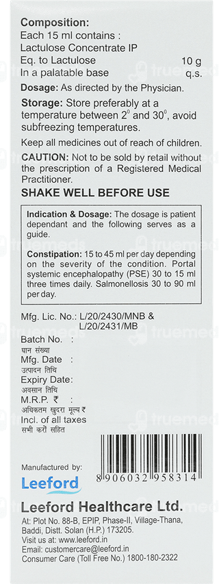 Freelac Lemon Flavour Solution 200Ml