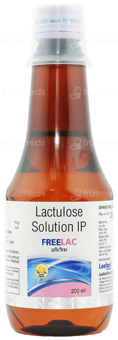 Freelac Lemon Flavour Solution 200Ml