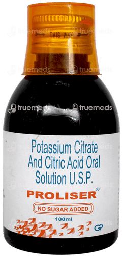 Proliser No Sugar Added Solution 100ml
