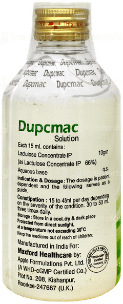 Dupcmac Solution 200Ml Dupcmac Solution 200Ml